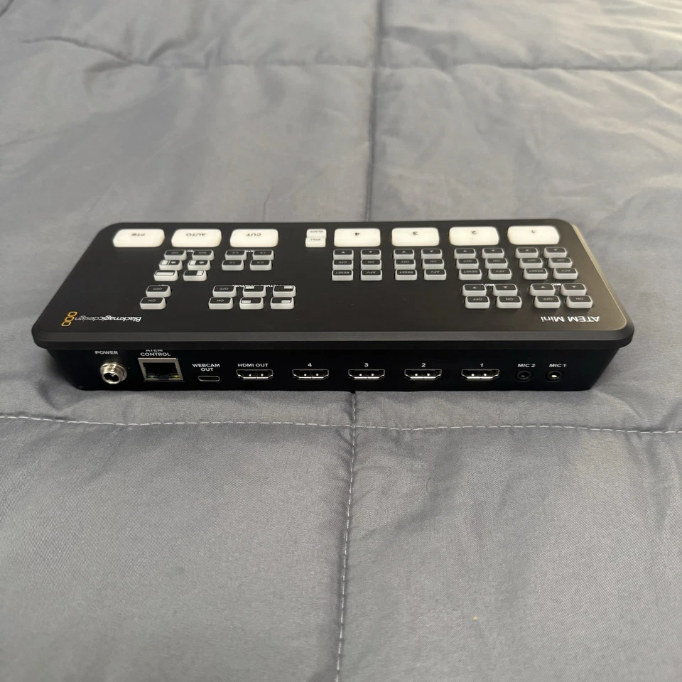 Blackmagic Design ATEM Mini HDMI Live Switcher Streaming In Box & Accessories - Image 4 of 4