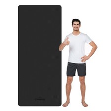 Yoga Mat for Men and Women, Extra Long and Wide 84'' x 32'' x 1/4 inch TPE ...