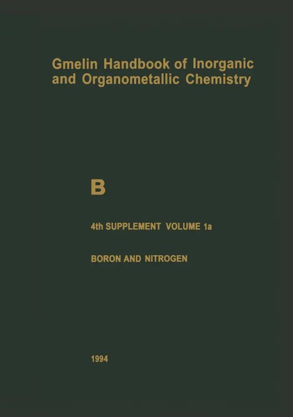 B Boron Compounds Boron And Noble Gases, Hydrogen Lawrence Barton (U. A.) Buch-image