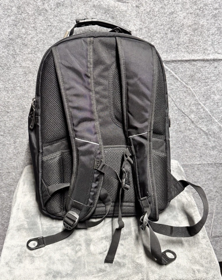 Kenneth Cole Reaction Mochila 17" Laptop Tablet Bolsa Multi Bolsillos Acolchada Viaje Foto 2 de 4