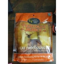 Con Yeager Spice Company Teriyaki Jerky Meat Processing Kit Wild Game Beef Pork