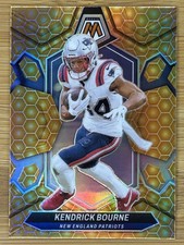 2024 Panini Mosaic CASE HIT Honeycomb Prizm Kendrick Bourne #150- Patriots