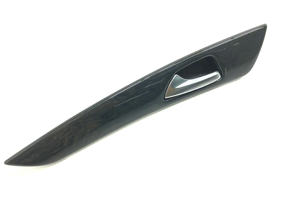 2012-2018 MERCEDES-BENZ CLS550 LEFT DRIVER REAR DOOR WOOD TRIM HANDLE OEM. - Image 2 of 4