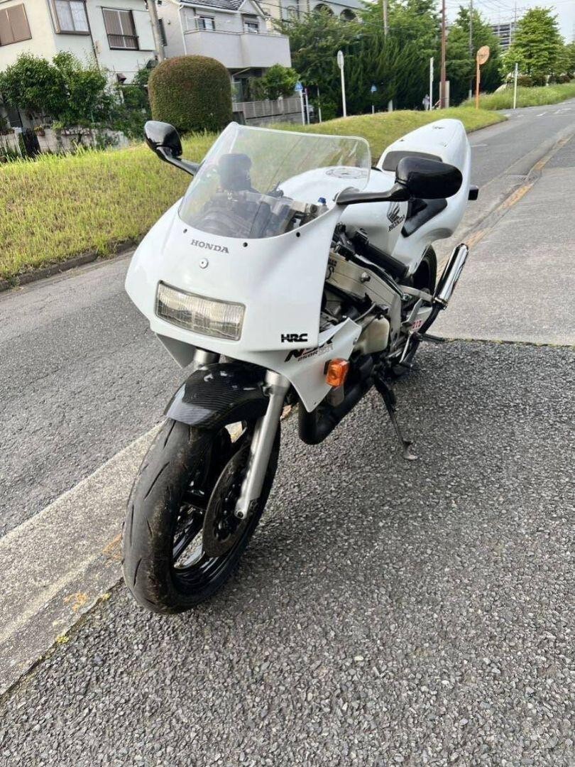 HONDA NSR250R MC21 Genuine White Cowl Set with HRC Logo Used | eBay
