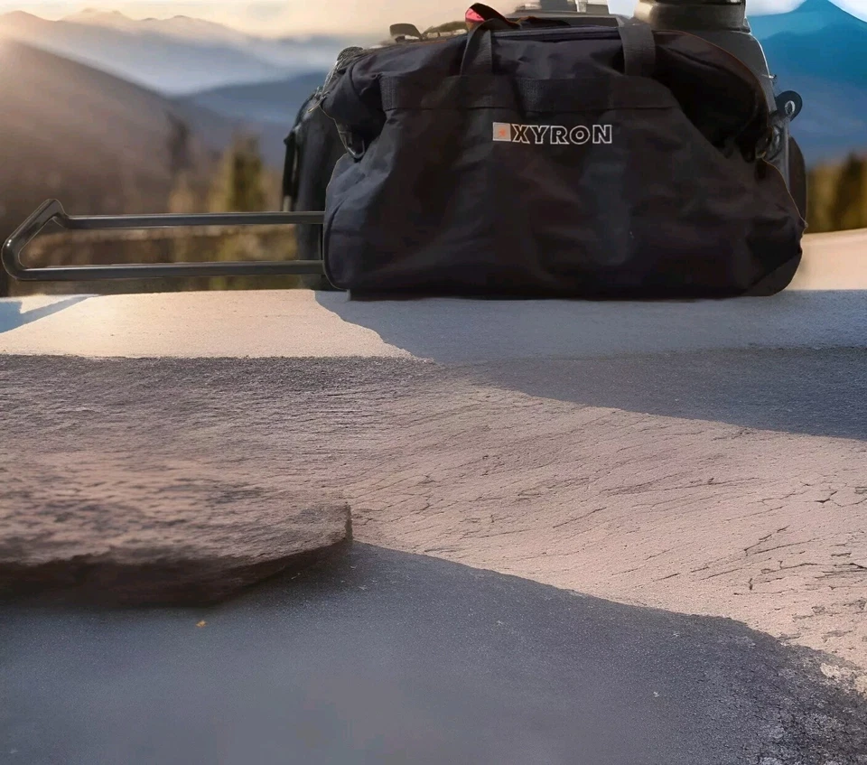 Xyron - 1250 Pro Roller Bag - With Retractable Handle - 2 Extra Pockets Vintage  - Image 2 of 4