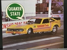 VRHTF NHRA VTG QUAKER STATE BILLY MEYER HAWAIIAN TROPIC FC HAND OUT EX CONDITION