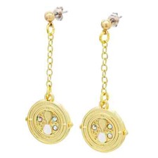 The Wizarding World of Harry Potter Time Turner Pierced earrings From JP NEW