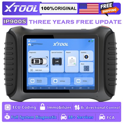 XTOOL INPLUS IP900S Full System Car Diagnostic Bidirectional IM.MO Coding Tool