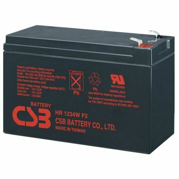 CSB HR 1234w F2 UPS Rechargeable Battery 12v 34w for sale online | eBay