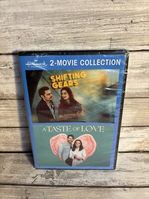 NEW! SHIFTING GEARS + A TASTE OF LOVE (DVD) Sealed Hallmark Channel 2-Movie Set
