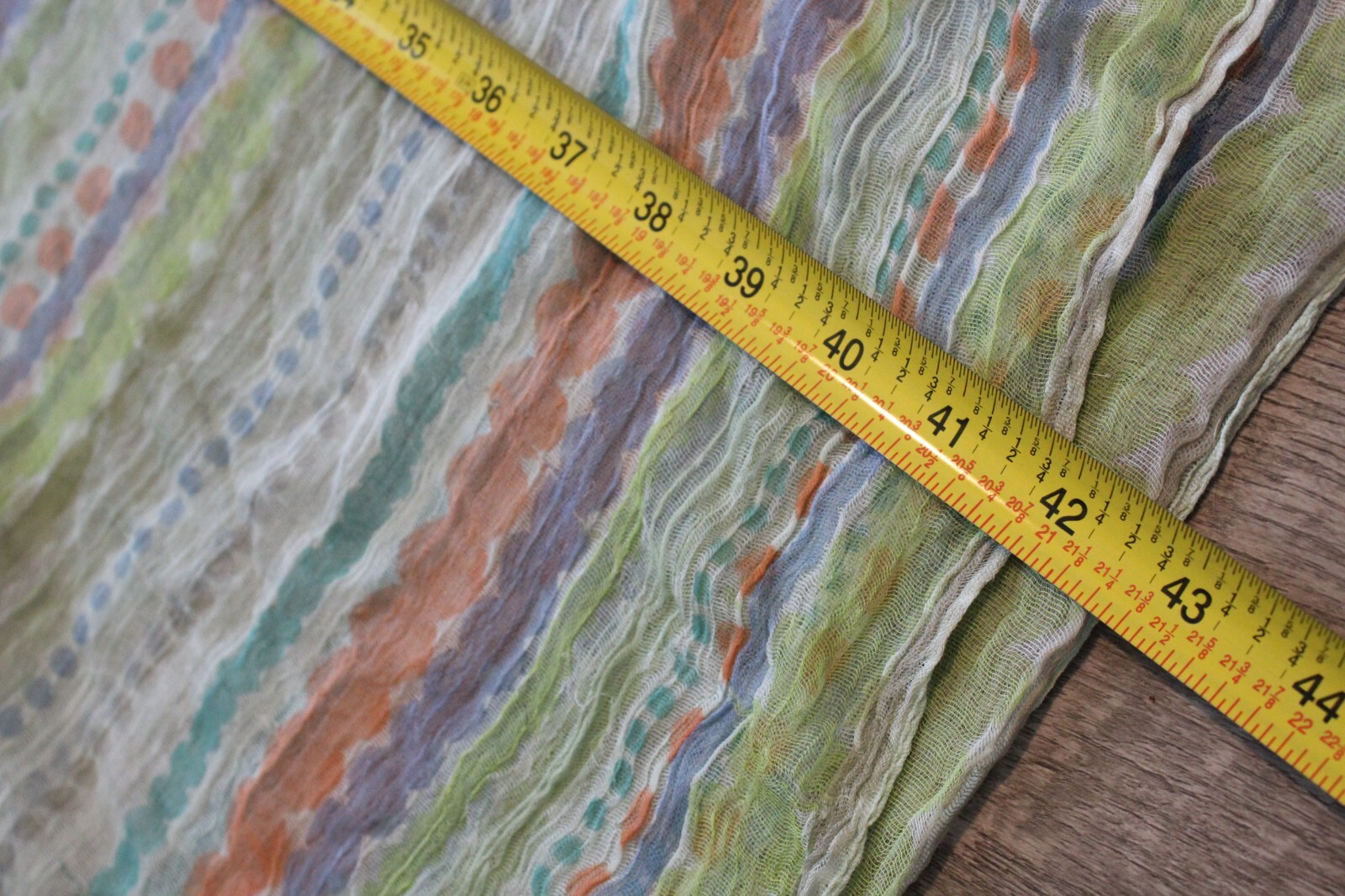 Lightweight Infinity Loop Accent Scarf Muted Oran… - image 5