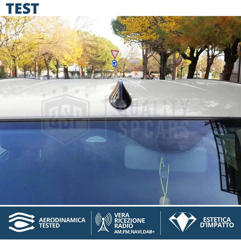 ANTENNA PINNA SQUALO PER Discovery 1-2/Freelander 1 VERA Ricezio RADIO AM-FM-DAB - Immagine 3 di 4