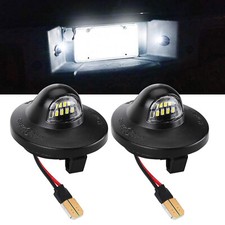 2x  LED License Plate Light Tag Lamp Housing For Ford Ranger Bronco Explorer
