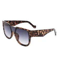 Oversized Brow-Bar Women's Sunglasses - Chic Square Outdoor Female Shades