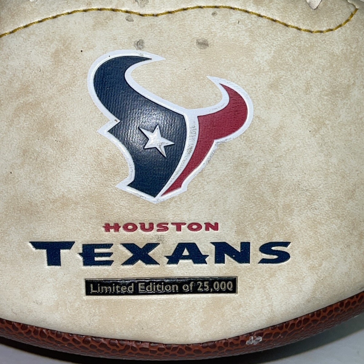 Inaugural Season Football - HOUSTON TX - 2002 - Limited Edition of