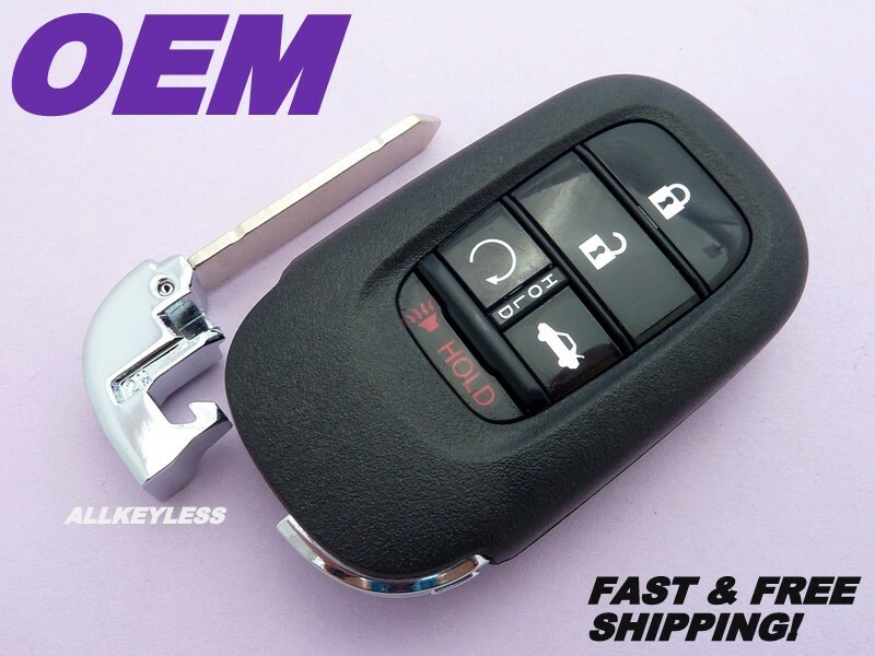 OEM HONDA CIVIC ACCORD smart keyless remote transmitter KR5TP-4 +
