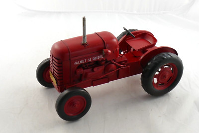 586 Valmet 33 Diesel 1957 - 32cm - Blechmodell Traktor Metallmodell Metall Blech