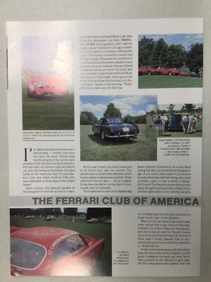 Ferrari #395 Article Pictorial The 340 & 342 America Ferraris 4 page
