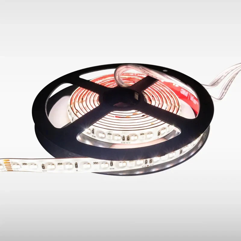 Sensio Flux 24V RGB Tuneable White LED Flexible Strip 5m with lead at both ends - Image 4 of 4