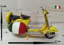 VESPA LAMBRETTA ITALIA ANNI 50 LA DOLCE VITA MOTO METALLO VINTAGE MODELLISMO 