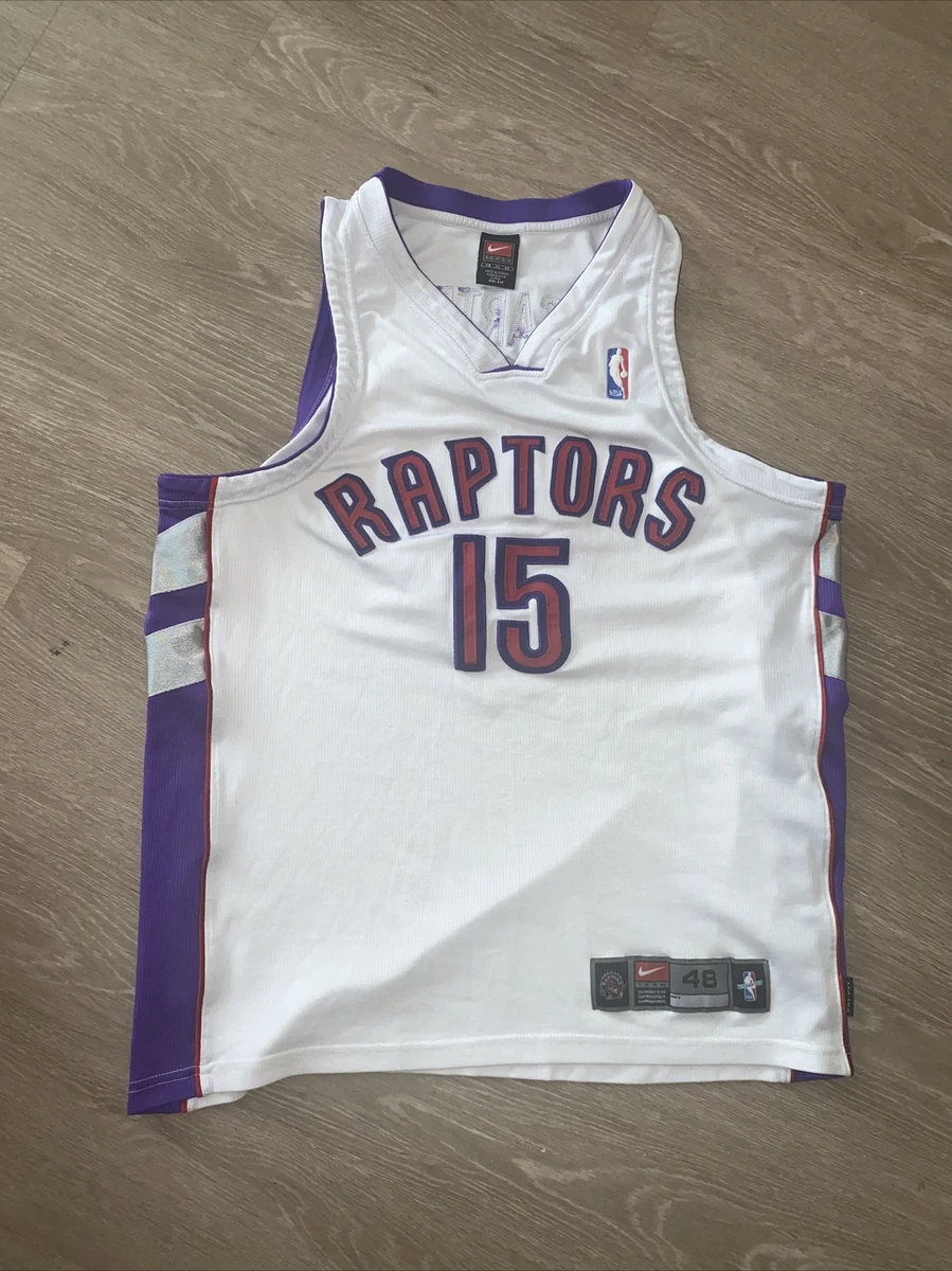 Vintage Nike Stitched Vince Carter Toronto Raptors Jersey Size 48