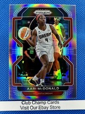 2022 #19 Aari McDonald WNBA Panini Prizm Basketball Silver Prizm Dream