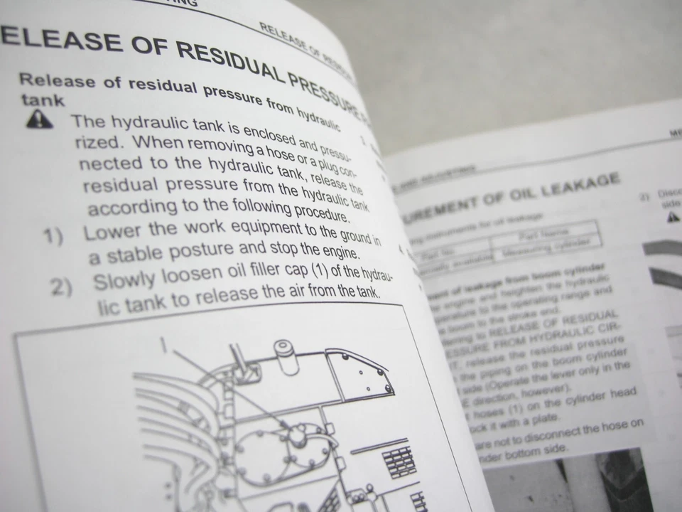 Komatsu PC228US-3 PC228USLC-3 Excavator Shop Service Repair Manual Book OEM - Image 4 of 4