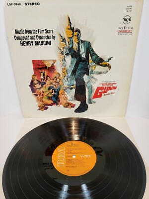 Blake Edwards Gunn Number One 33rpm 12'' Vinyl Rca Victor Paramount Pictures 