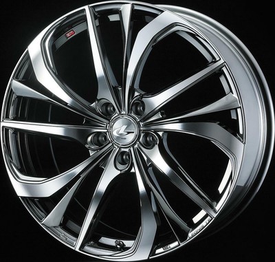 Weds LEONIS/TE 4-wheel set 17X6.5J +53 5x114.3 Color: BMCMC | eBay