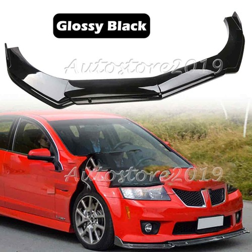 For Pontiac G8 GTO Front Bumper Lip Body Kit Spoiler Splitter Glossy Black eBay