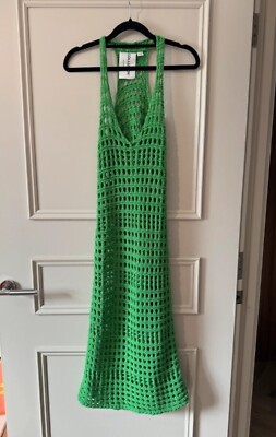 COLLUSION ASOS CROCHET GREEN DRESS | eBay UK COLLUSION ASOS CROCHET GREEN DRESS | eBay UK