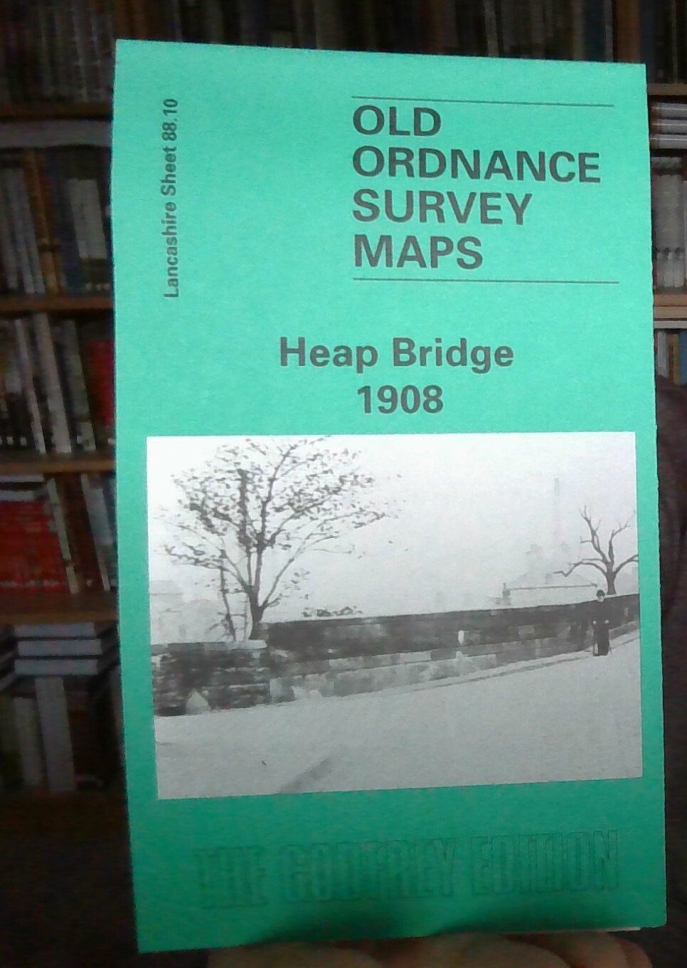 MAP OF Heap Bridge 1908: Lancashire Sheet 88.10 NEW 9781841510743