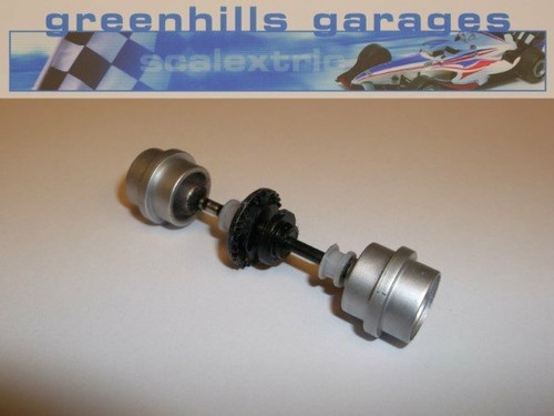 Greenhills Scalextric Williams BMW FW23 C2334 Hinterachse & Räder gebraucht - P2927...