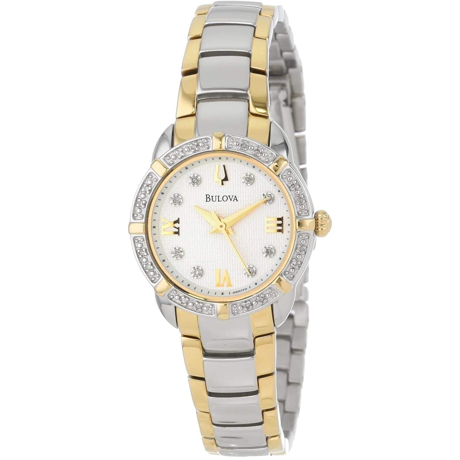 Bulova Diamond Dress/Formal Wristwatches