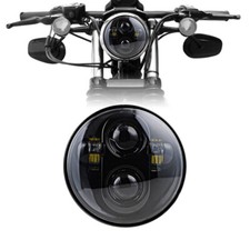 5 34 5.75 Led Headlight Projector For Dyna Sportster Xl1200 Xl883 Motorcycle 5 34 5.75 Led Headlight Projector For Dyna Sportster Xl1200 Xl883 Motorcycle