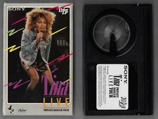 Tina Live Private Dancer Tour Betamax Sony 1985 BETA Better Be Good To Me