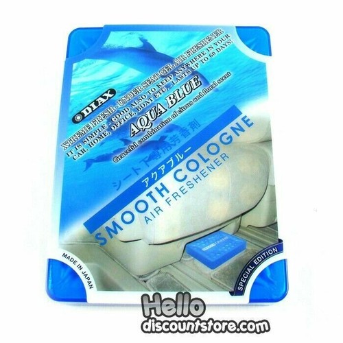 Smooth Cologne Car Air Freshener Aqua Blue eBay