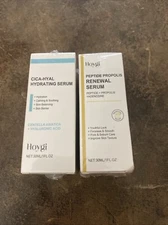 Hoygi -Peptide Propolis Renewal Serum & Cica-Hyal Hydrating Serum - 30ml Bottles