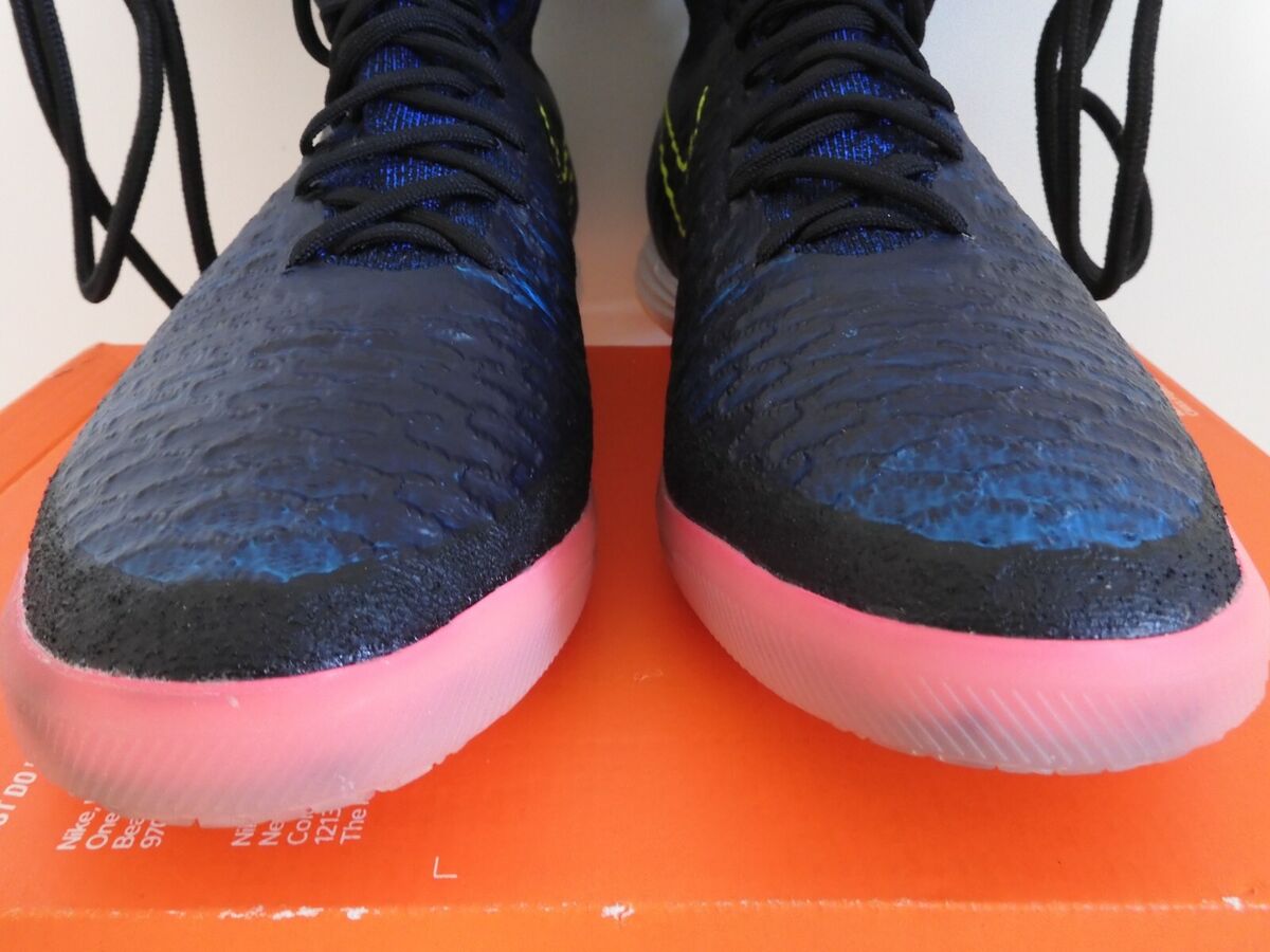 Nike Magistax Ic Black-Black-Volt-Racer Blue Sz 11.5 [718358 Nike Magistax Ic Black-Black-Volt-Racer Blue Sz 11.5 [718358