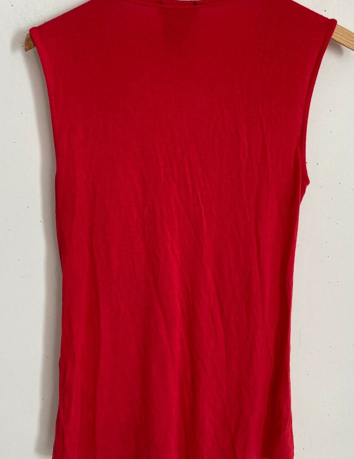 GRACE Elements Ruffled RED Sleeveless Pullover Bl… - image 6