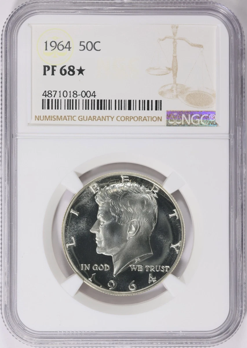 PR 68 Graded 1964 Kennedy US Half Dollars (1964-Now) for sale | eBay