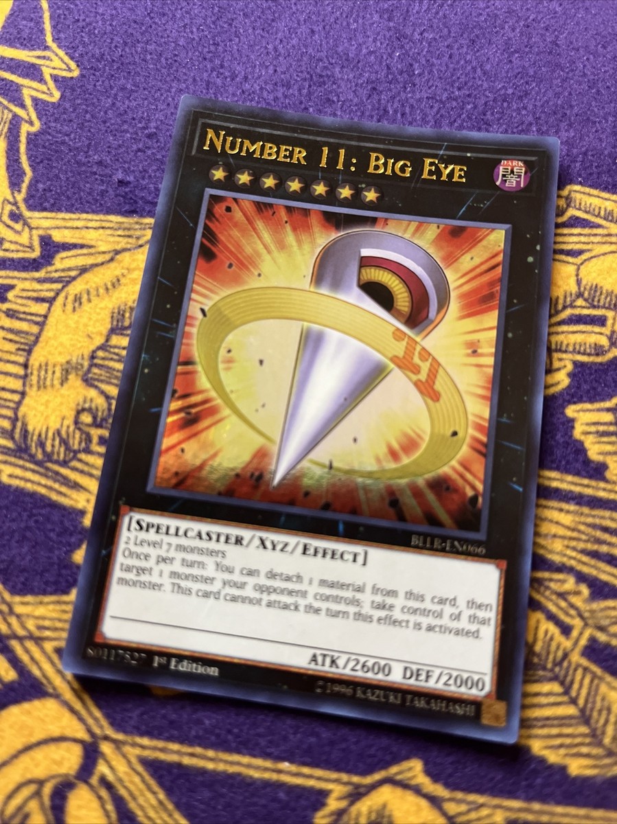Yu-Gi-Oh Number 11: Big Eye BLLR-EN066 Yu-Gi-Oh Number 11: Big Eye BLLR-EN066