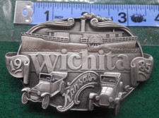 Wichita Kansas 1985 Belt Buckle