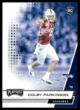 2020 Panini Playoff Colby Parkinson Rookie Seattle Seahawks #272