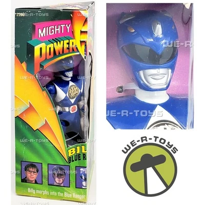 Mighty Morphin Power Rangers Billy Blue Ranger Action Figure 1993 Bandai 02200 - Image 1 of 4
