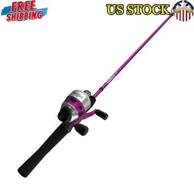 6ft Rod Reel Combo Fast Retrieve All-Metal Gears Bite Alert Fishing Outdoor US