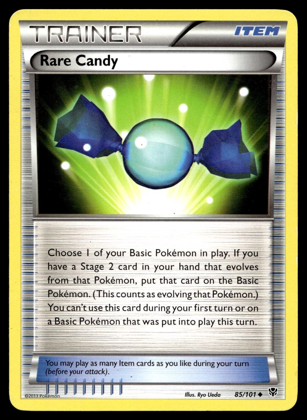 POKEMON RARE CANDY PLASMA BLAST 85/101 UC MP