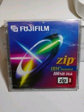 Fujifilm 100 MB Zip Disk IBM Formatted NEW SEALED