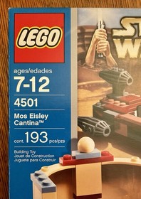 LEGO Star Wars 4501 - EMPTY BOX & INSTRUCTION MANUAL ONLY - Mos Eisley Cantina