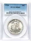1946 Walking Liberty Half Dollar PCGS MS-65
